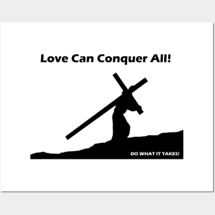 Love Can Conquer All! - on the Back of Posters and Art